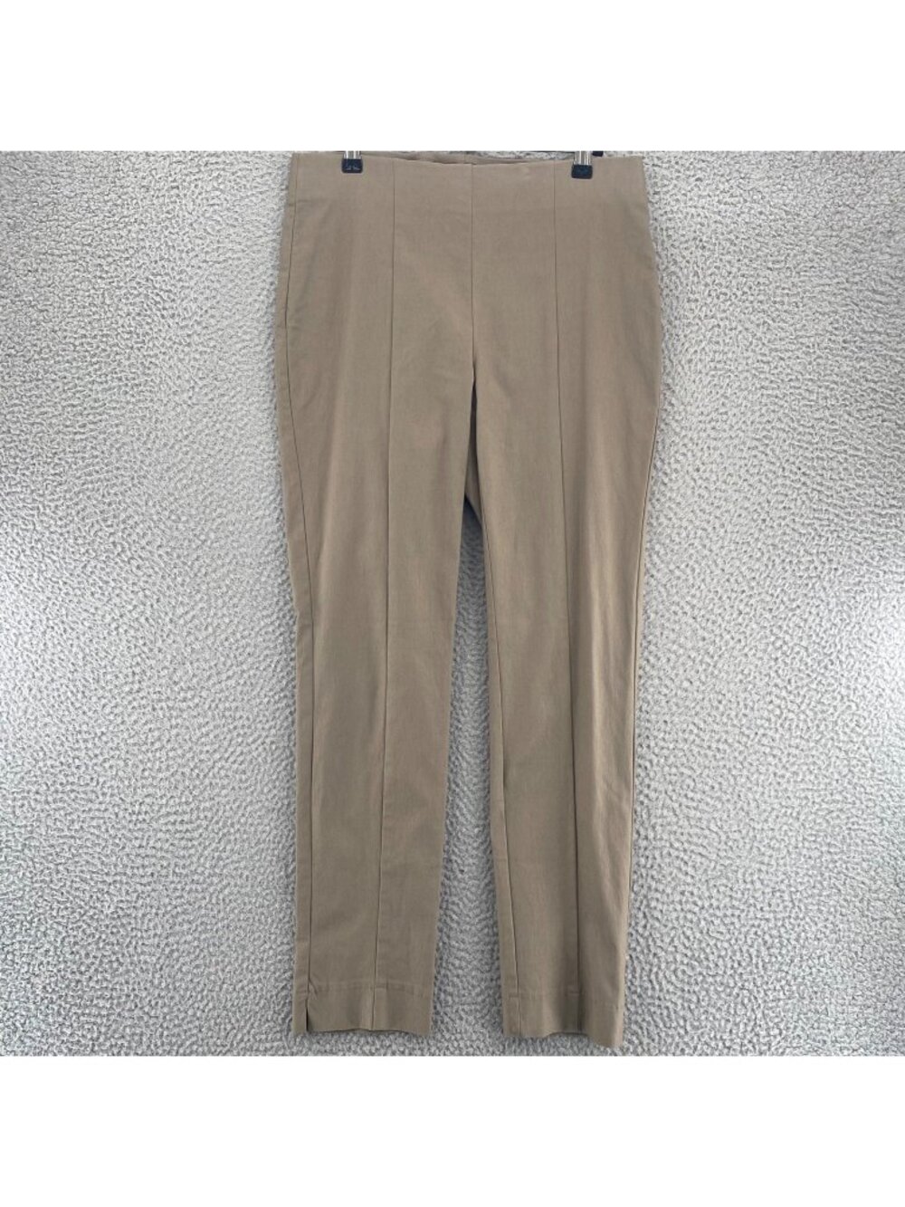 Chicos Pants Womens 0 US 4 Beige So Slimming Ankle Pull On Stretch Legging Work